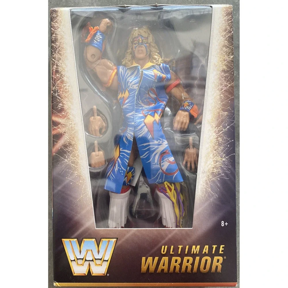 WWE WrestleMania 12 Ringside Exclusive The Ultimate Warrior Mattel Elite Figure